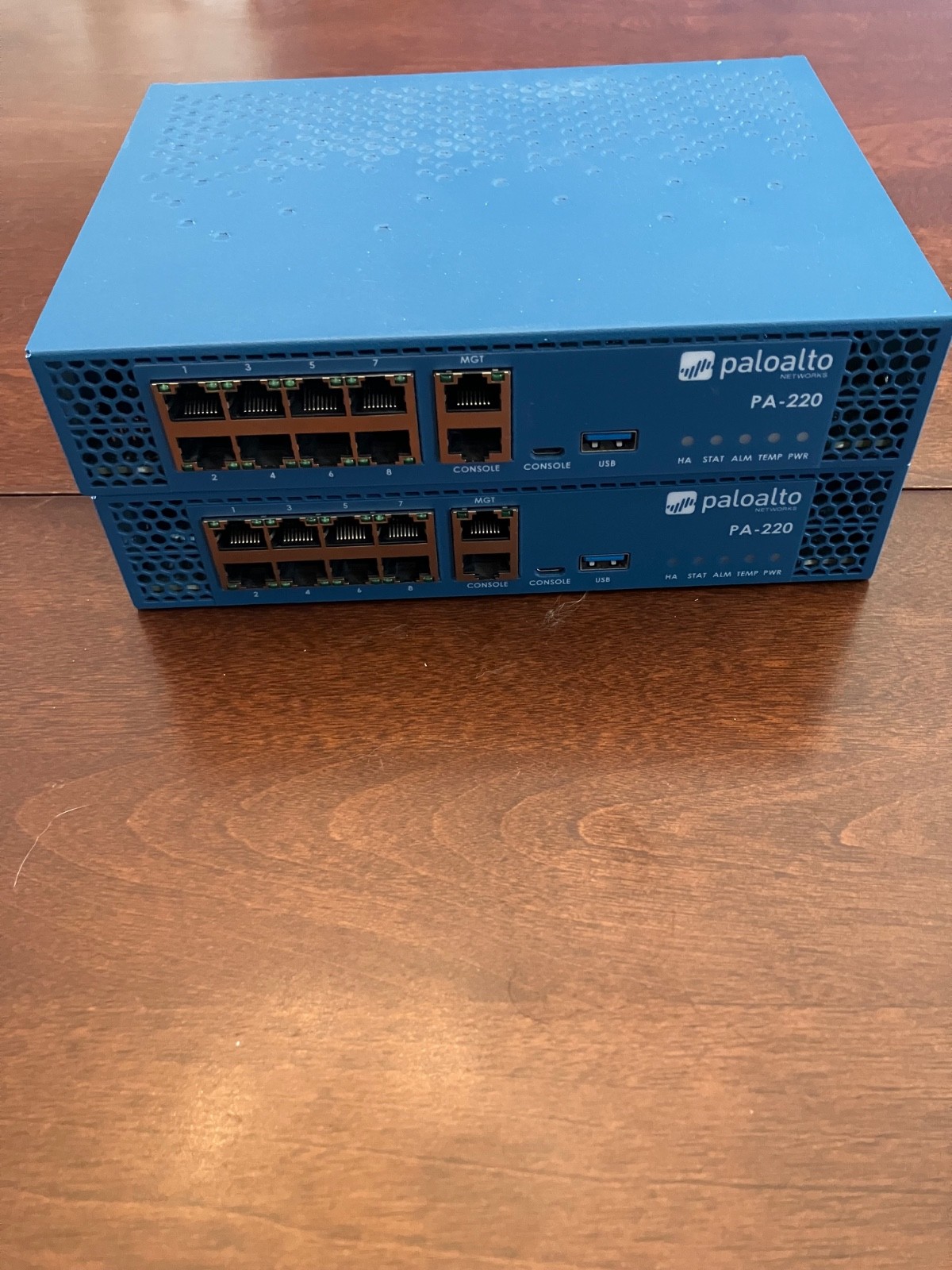 PALO ALTO PAN-PA-220 NEXT GEN FIREWALL - Pair of Two -  PanOS-10.2.10-h21