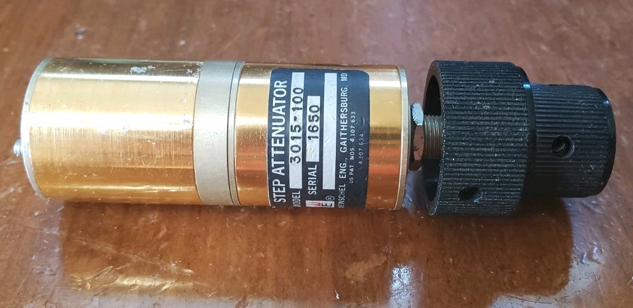 WEINSCHEL 3015-100 DUAL  ROTARY STEP ATTENUATOR