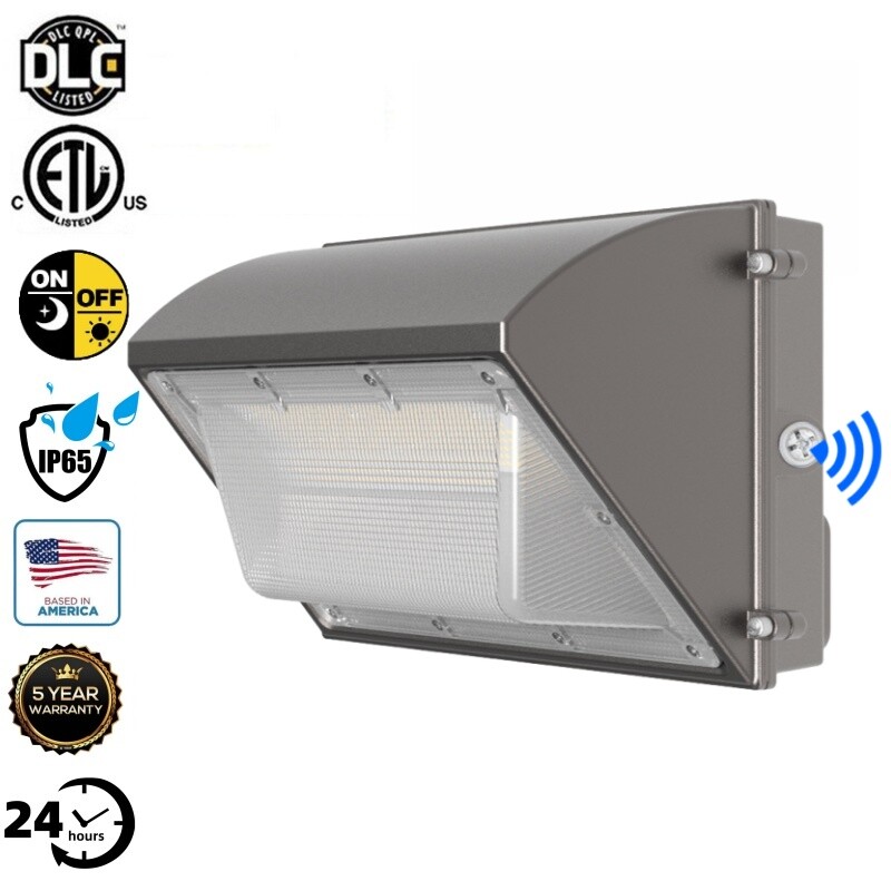 150W Wall Pack Light w/Photocell Daylight Dusk Dawn Outdoor Security Lighting