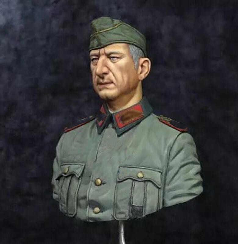 Unpainted 1:10  Resin Model The famous general Manstein 1076G