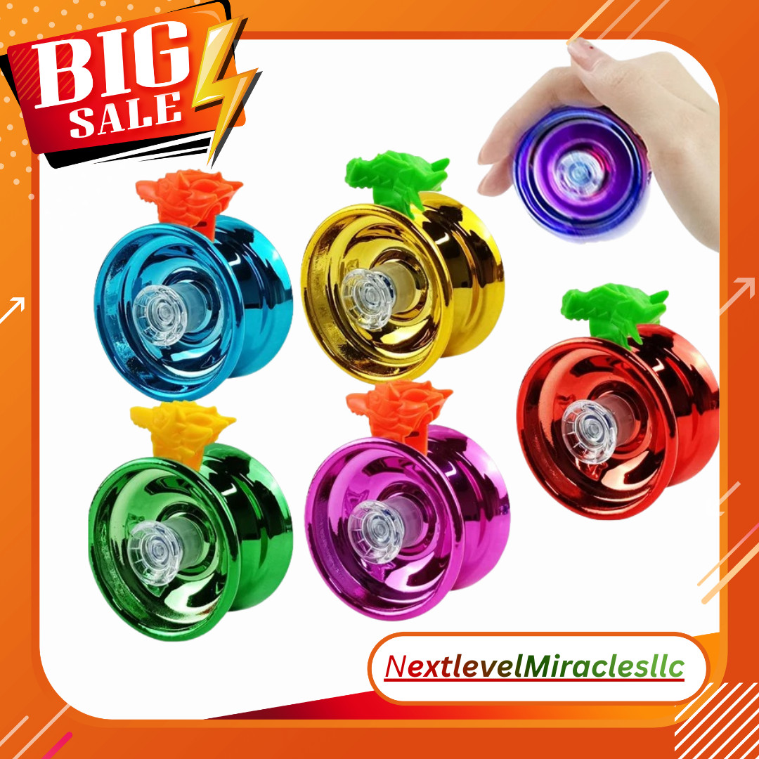NEW Pro Metal Yoyo Ball for Kids & Adults, Beginner to Pro with Accessories
