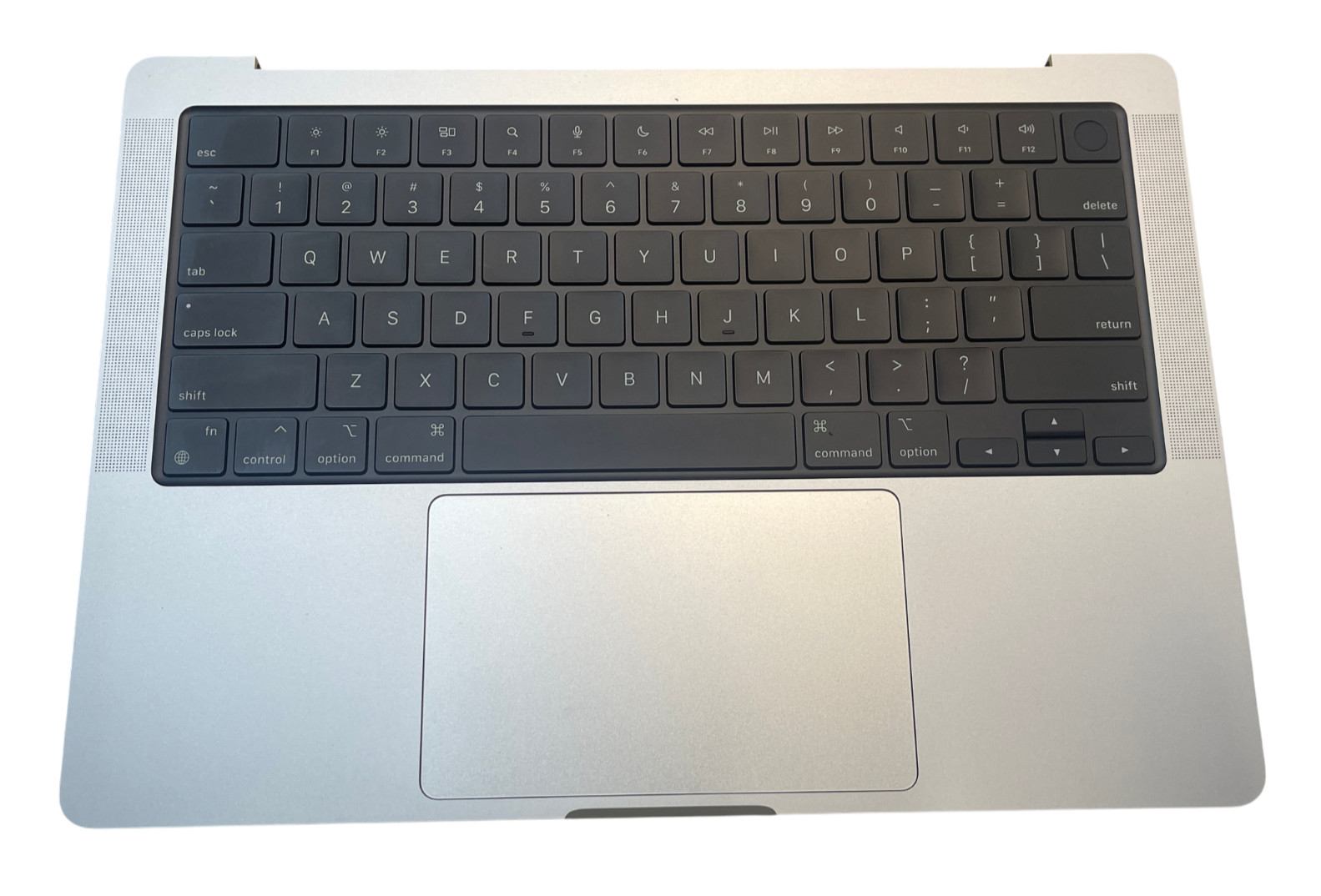 OEM Apple MacBook Pro 14" M1 2021 A2442 Top Case Keyboard Palmrest SILVER - A