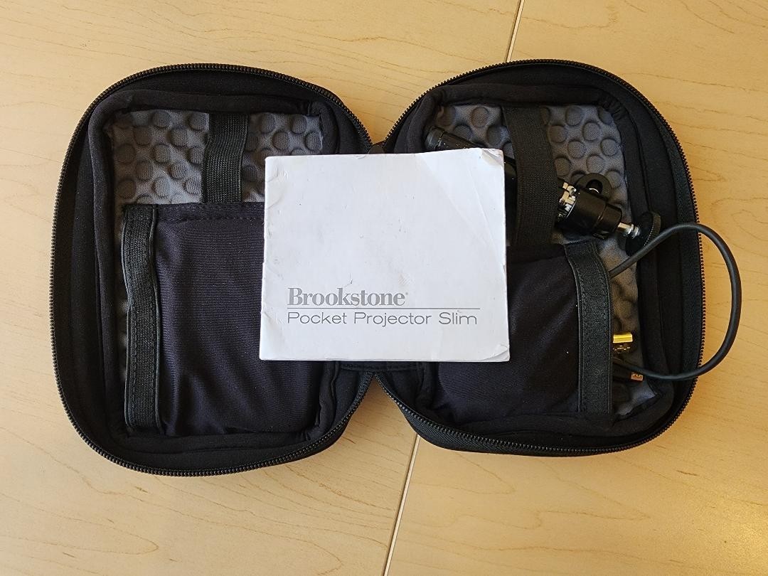 Brookstone Pocket Projector Slim