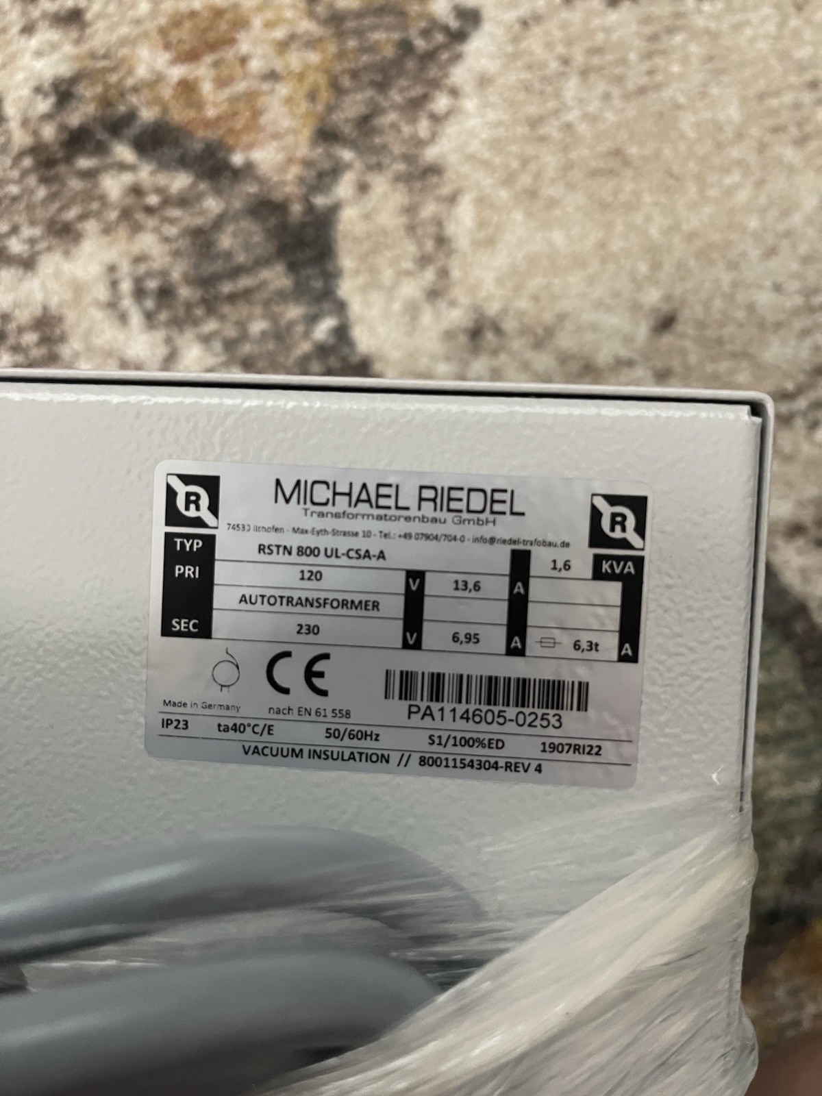 Michael Riedel Transformer