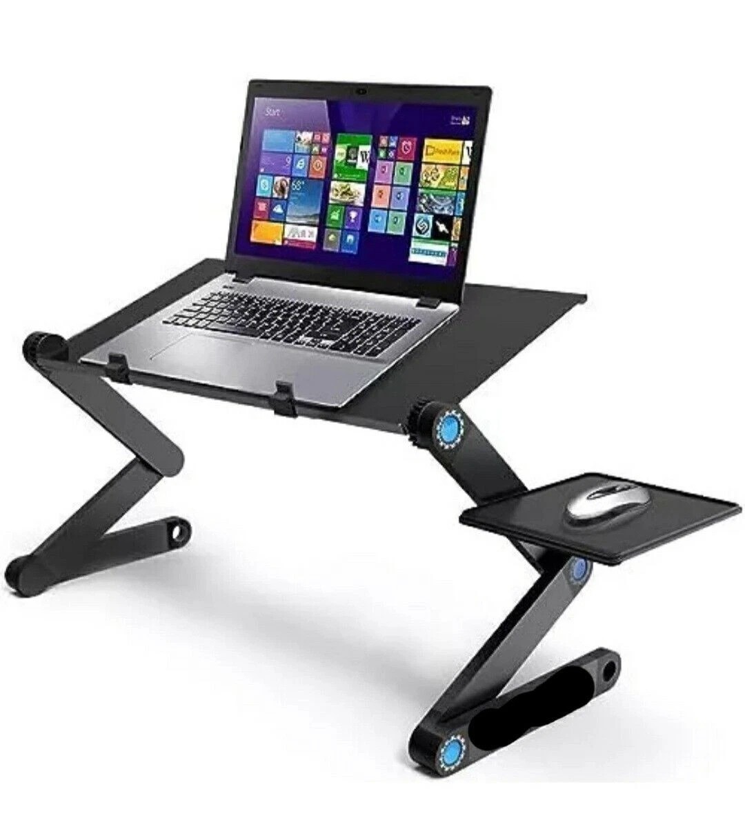 Foldable 360° Adjustable Laptop Table Stand Lap Sofa Bed Tray PC Notebook Desk