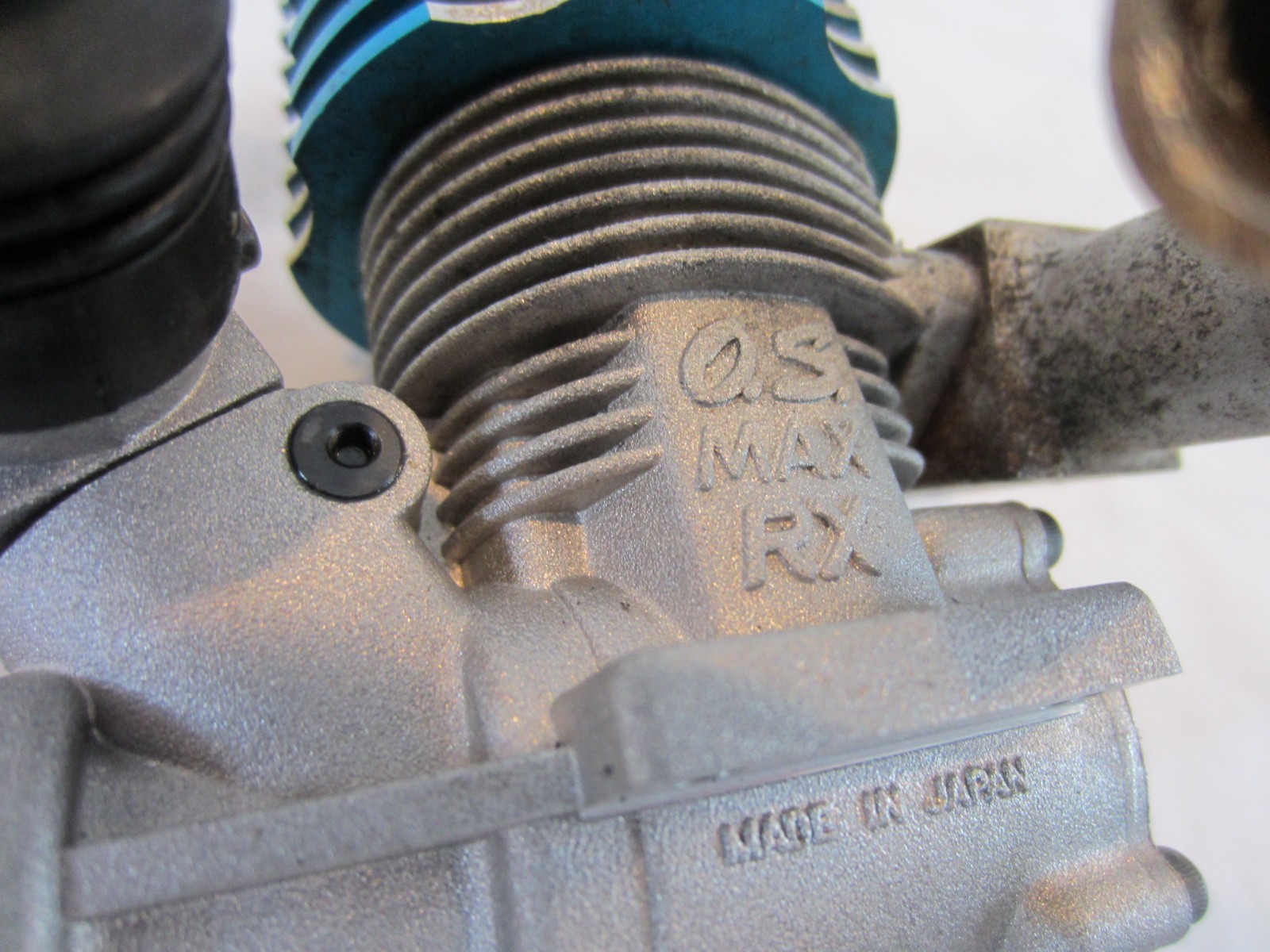 O.S. Max RX-R .21 RC Car Engine, USED