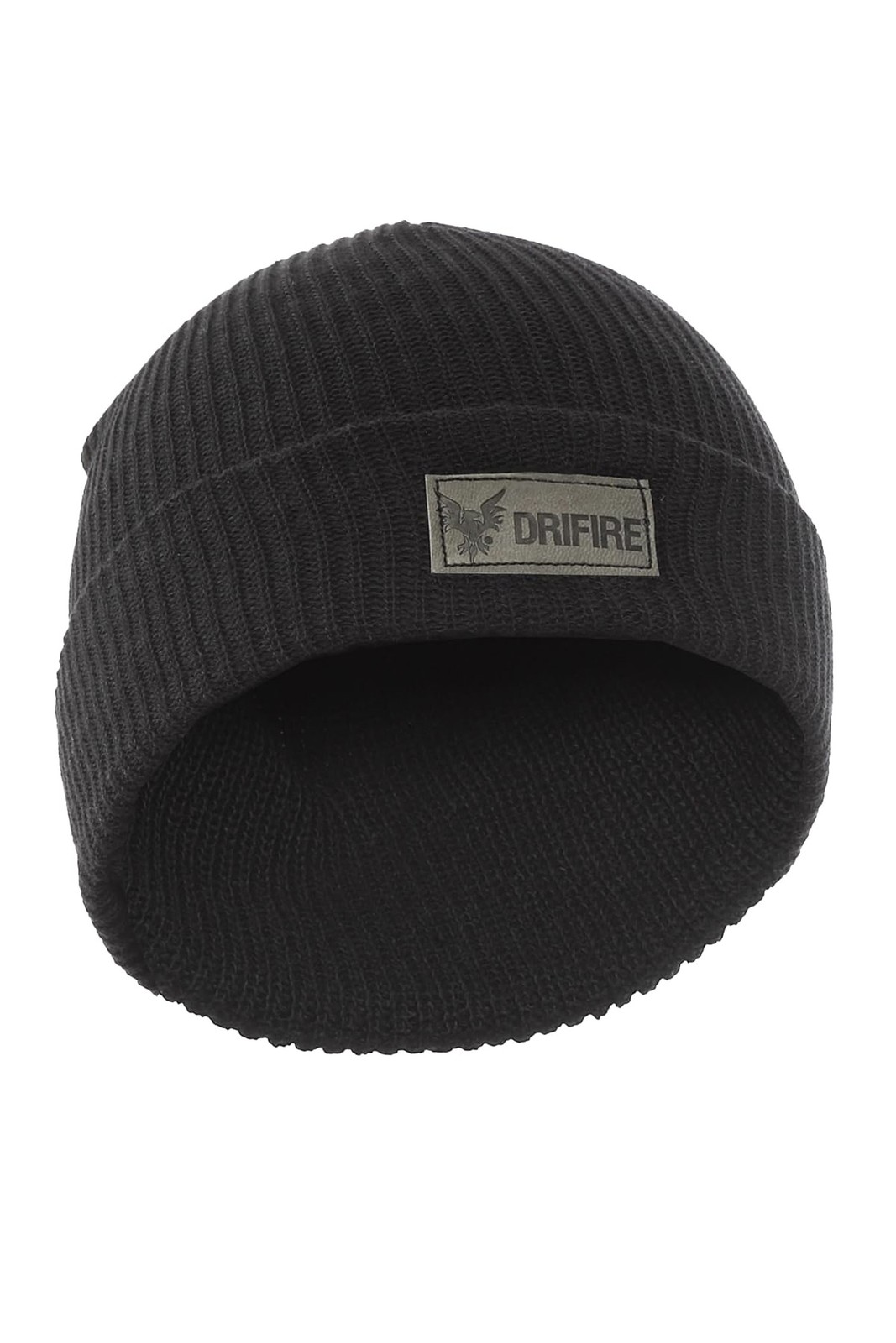 DRIFIRE FR Winter Beanie, Flame Resistant Knit Cold Weather Hat, Black One Size