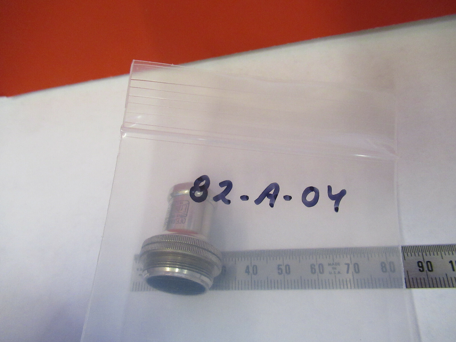 KORISTKA MILANO OBJECTIVE LENS MICROSCOPE PART AS PICTURED #82-A-04