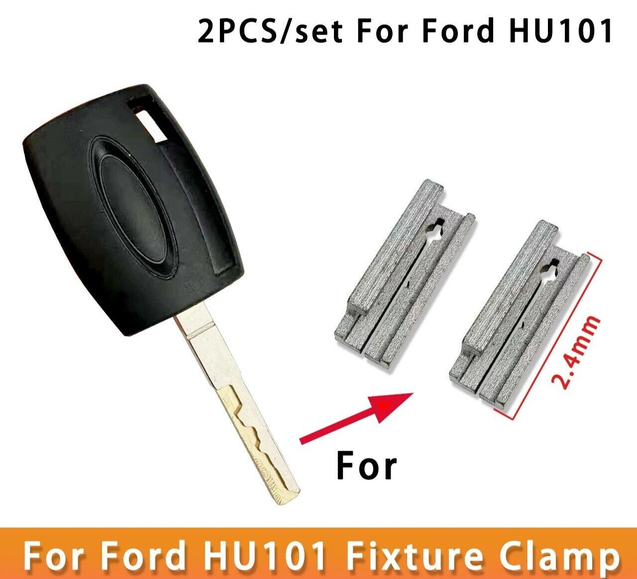 New Key Clamping Fixture Duplicating Cutting Accessories Car Key CopyTool Supply