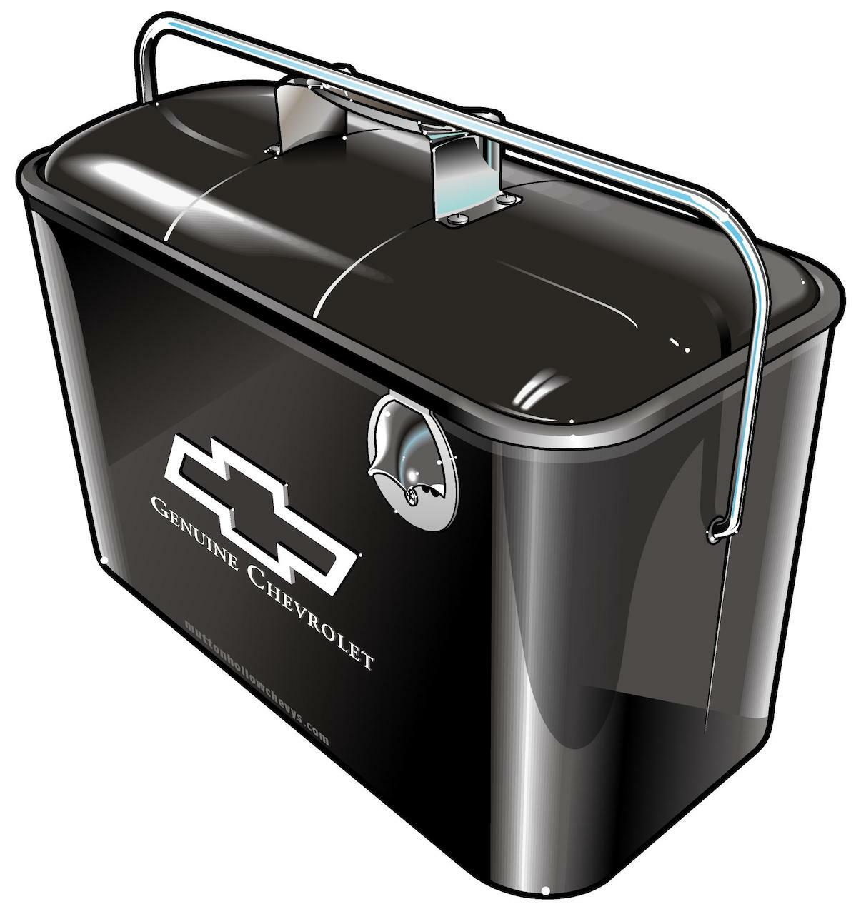 Chevy Cooler Genuine Chevrolet 1955 1956 1957 1958 BLACK