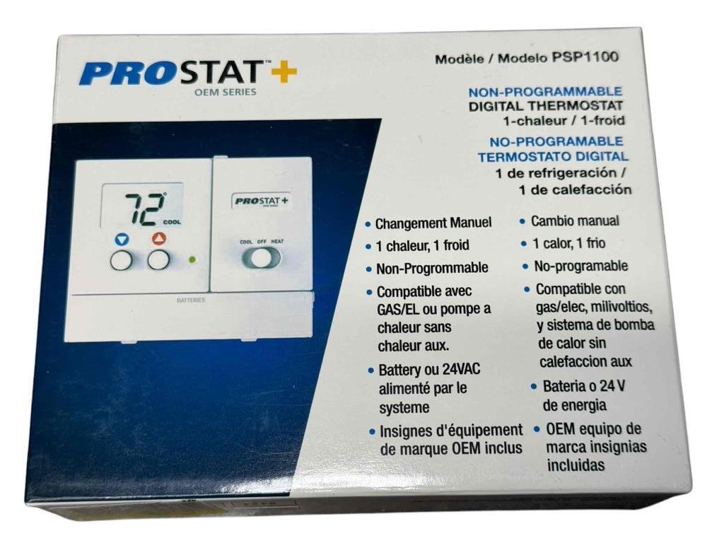 NEW Prostat+ OEM Series Non-Programmable Digital Thermostat PSP1100