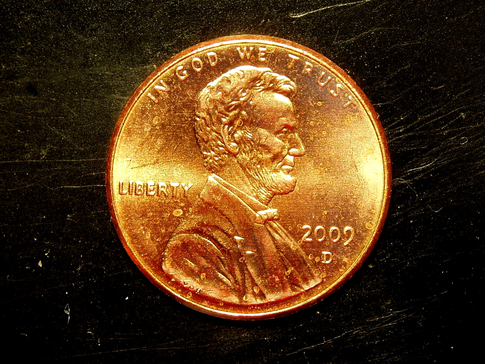 2009-D UNC LINCOLN MEMORIAL CENT #1
