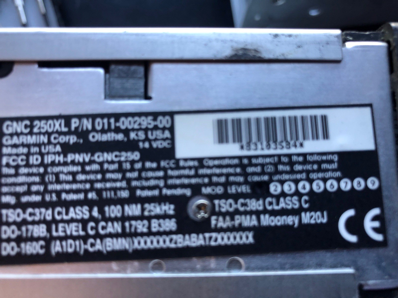 Garmin GNC 250XL
