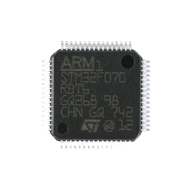 5PCS STM32F070RBT6 LQFP-64 ARM Cortex-M0 32-bit microcontroller MCU