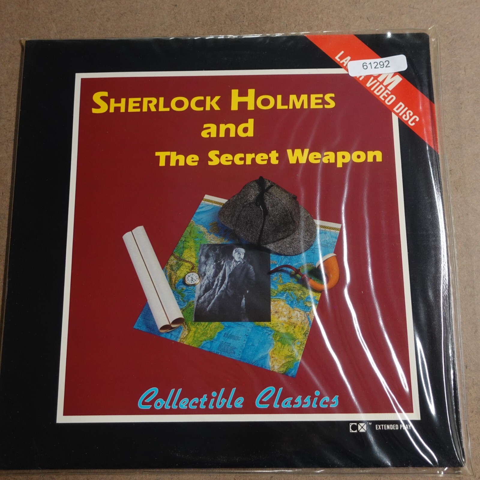 Sherlock Holmes And The Secret Weapon Laserdisc Ld Movie
