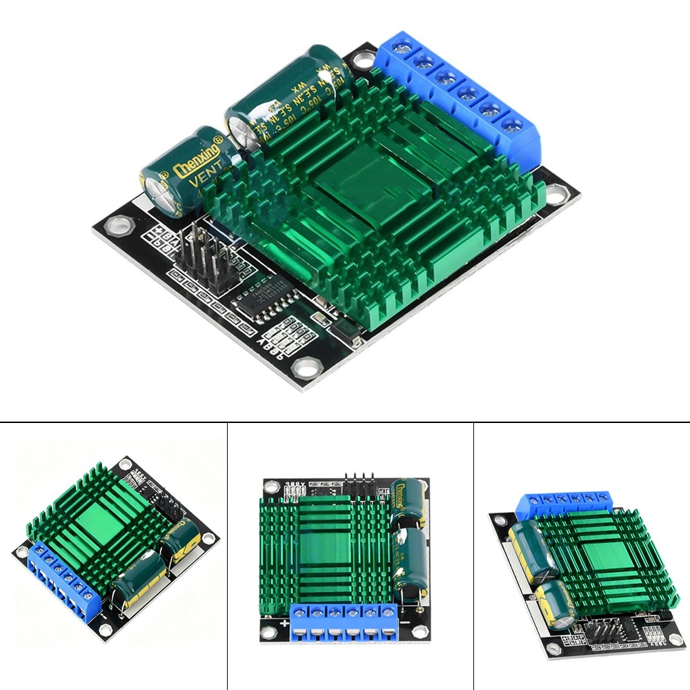 Dual PWM DC 9V-30V 60A Motor Driver Module High Power H-Bridge Speed Controller