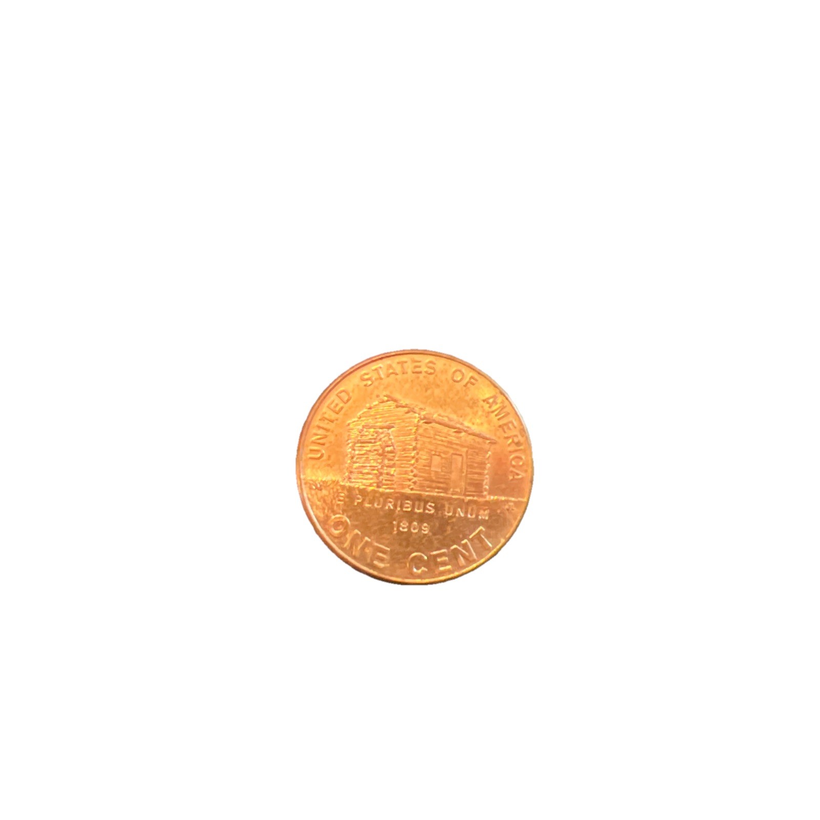 2009 Lincoln Log Cabin Penny No Mint Mark Errors