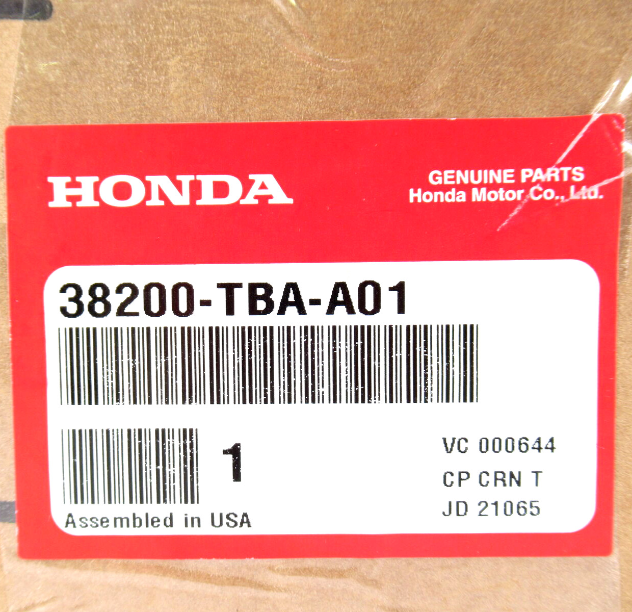 Genuine OEM Honda 38200-TBA-A01 Under Dash Fuse Box 2016-2021 Civic