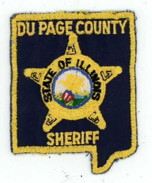 ILLINOIS IL DU PAGE COUNTY SHERIFF NICE SHOULDER PATCH POLICE