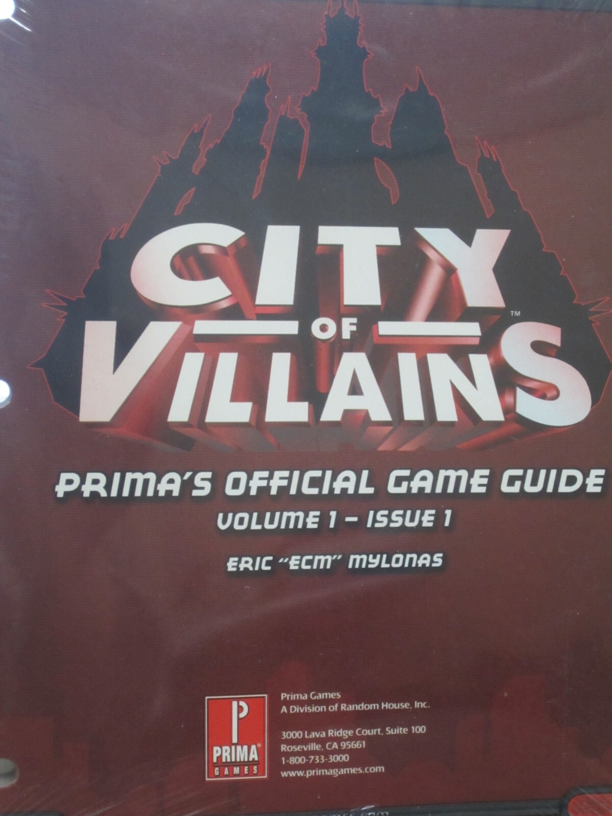 City of Villains: Prima's Official Game Guide Volume 1 - Issue 1 (Loose Leaf edi