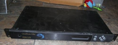 FOCUS ENHANCEMENTS QUADSCAN ELITE-RM DIGITAL VIDEO SCALER WORKS GREAT BUYITNOW