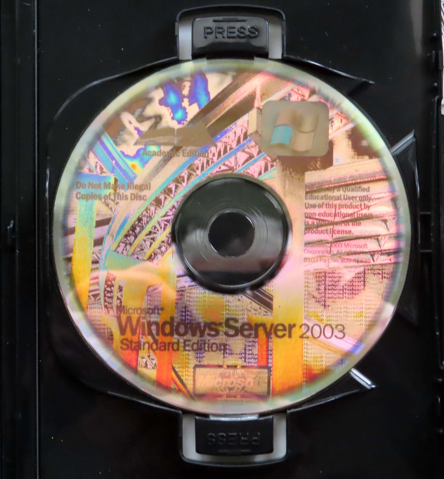 Genuine Microsoft Windows Server 2003 Standard (Academic Edition) — Key Included