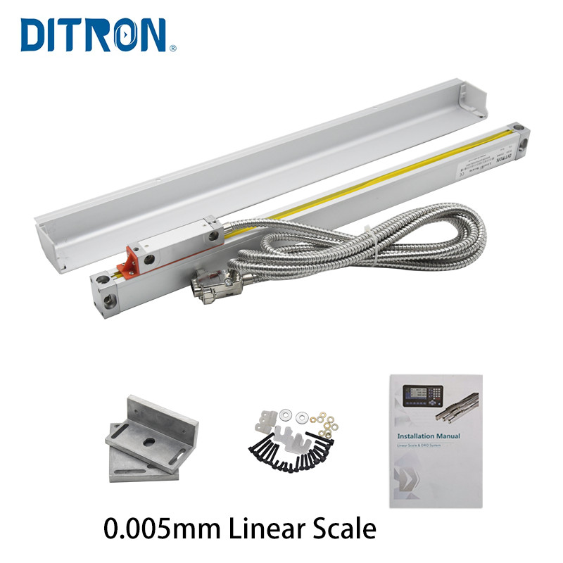 Ditron TTL 2 /3 /4Axis DRO Digital Readout Linear Glass Scal Lathe Mill 5um US
