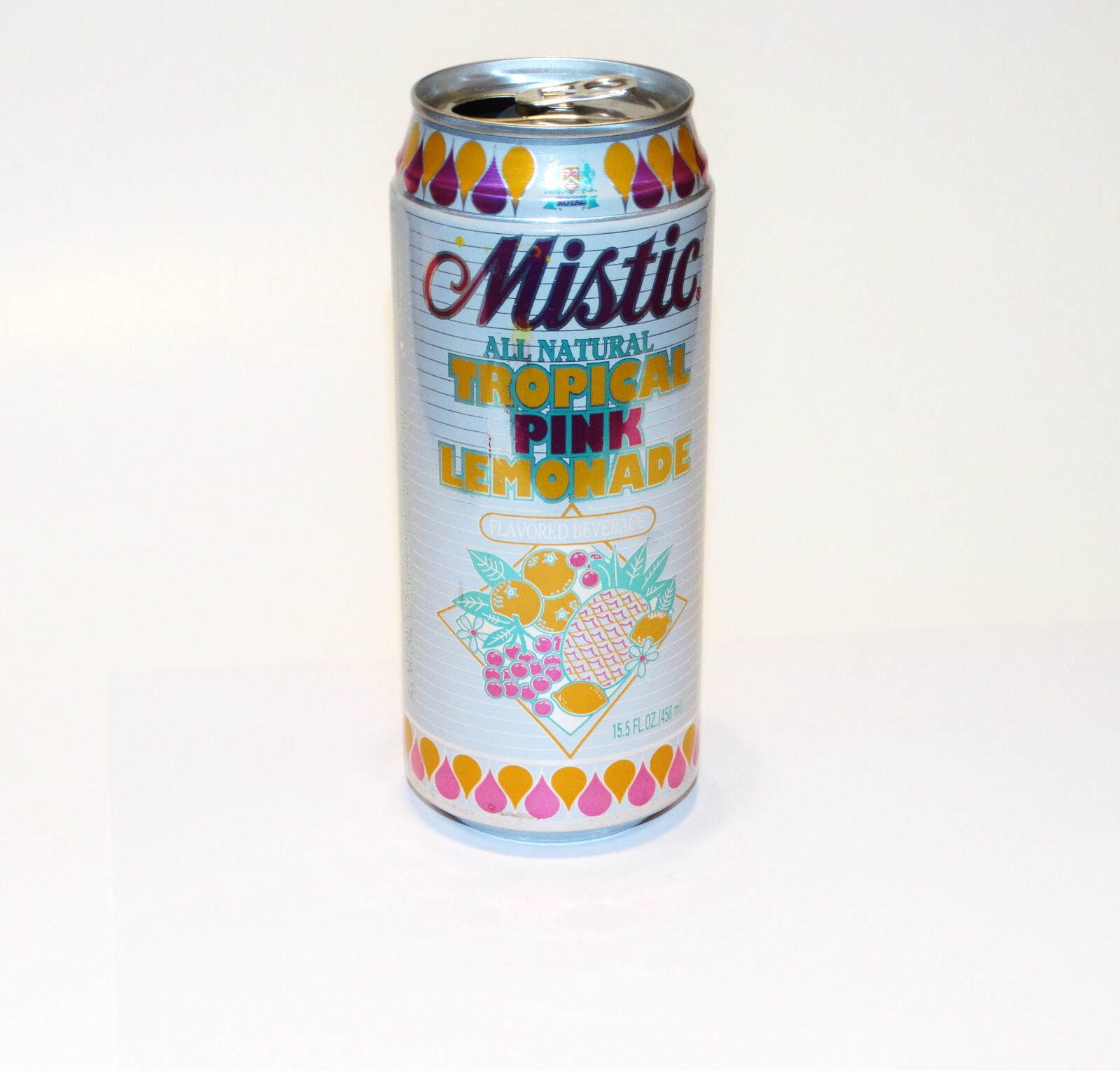 Mistic Lemonade Can 15.5 oz c1990s Vintage 90s