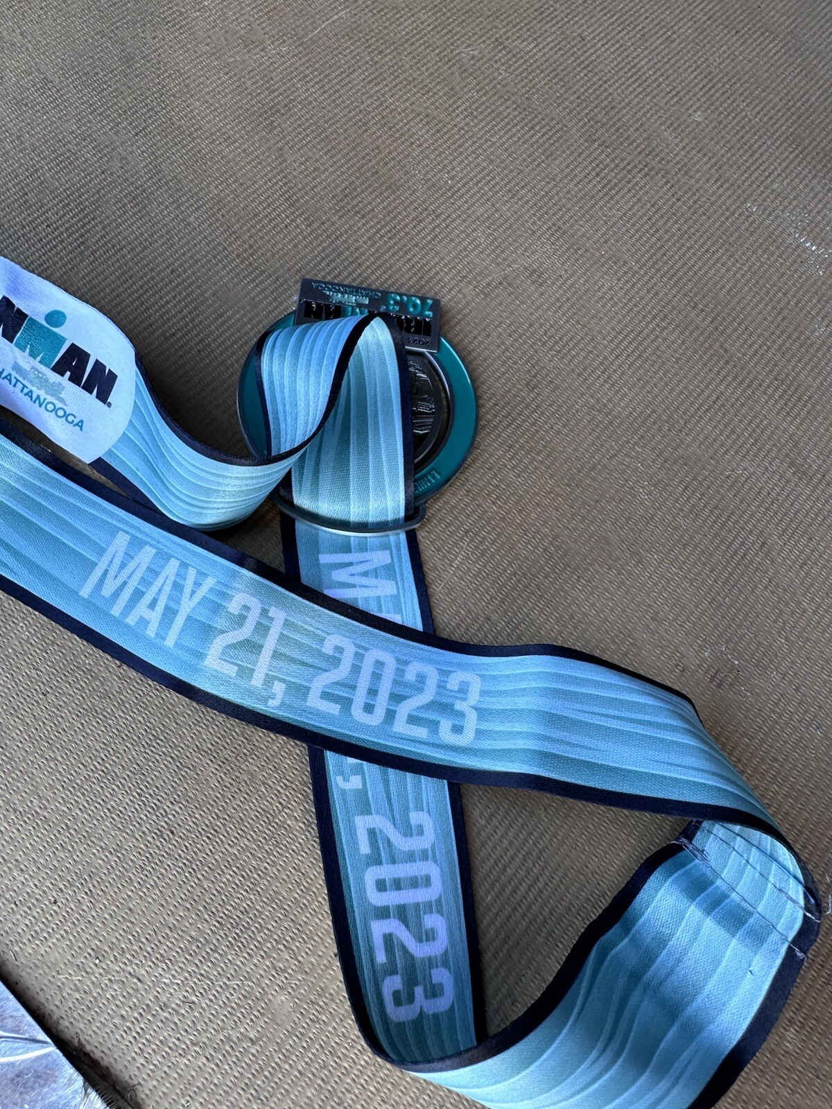 Ironman 2023 Chattanooga TN Little Debbie Mckee Triathlon Finisher Medal NEW