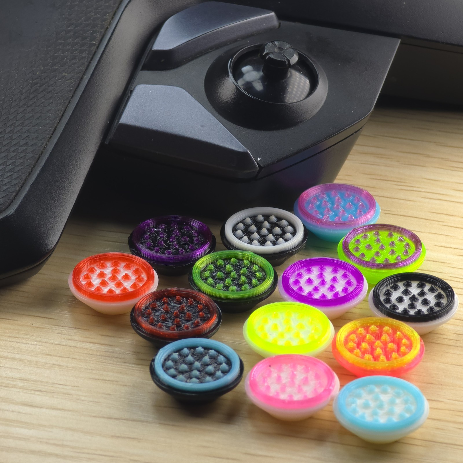 Custom Logitech G13 Thumbstick Cap Replacement - High-Grip TPU - Multiple Colors