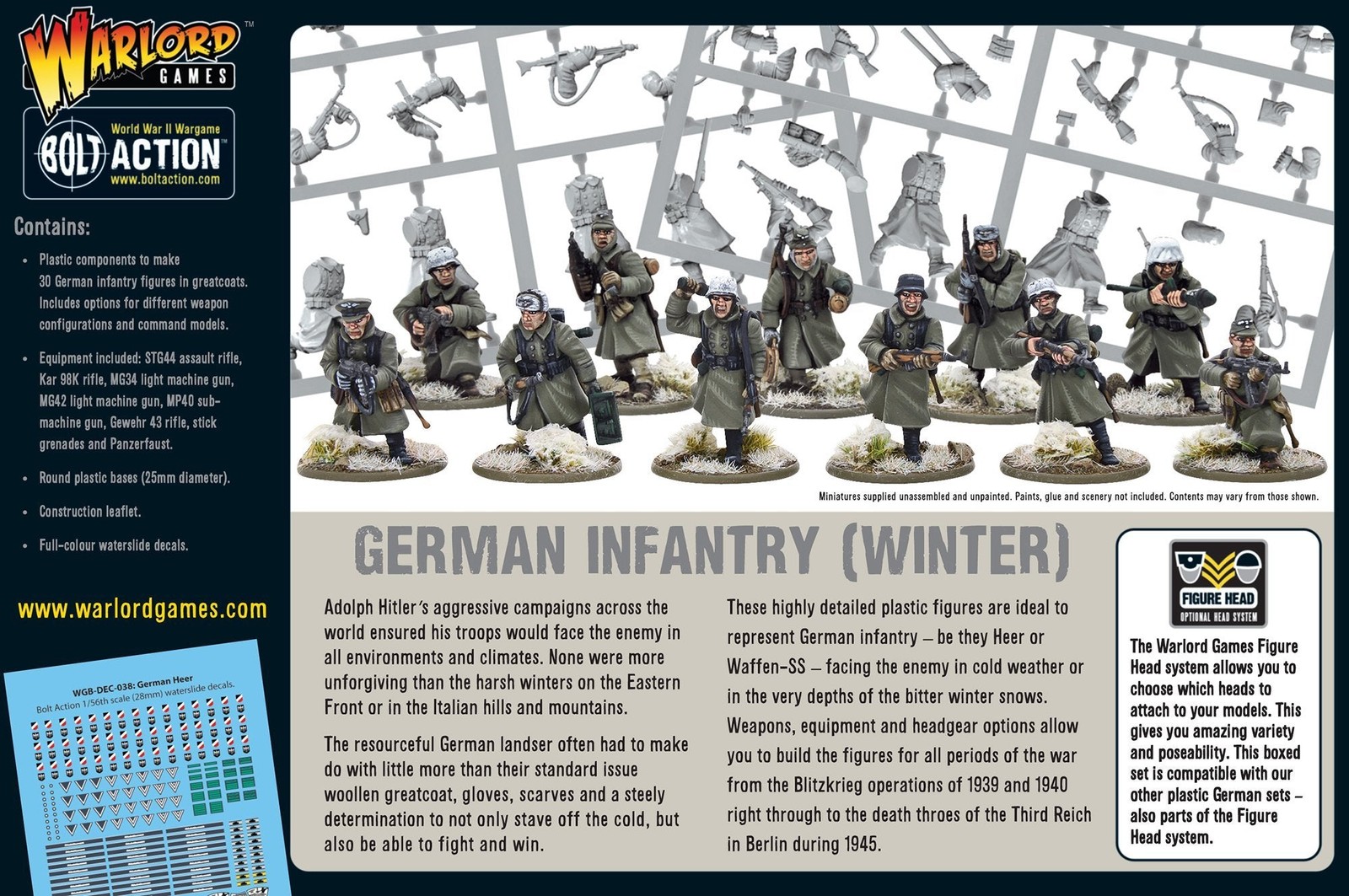 Warlord Games: Bolt Action Germans Winter Infantry
