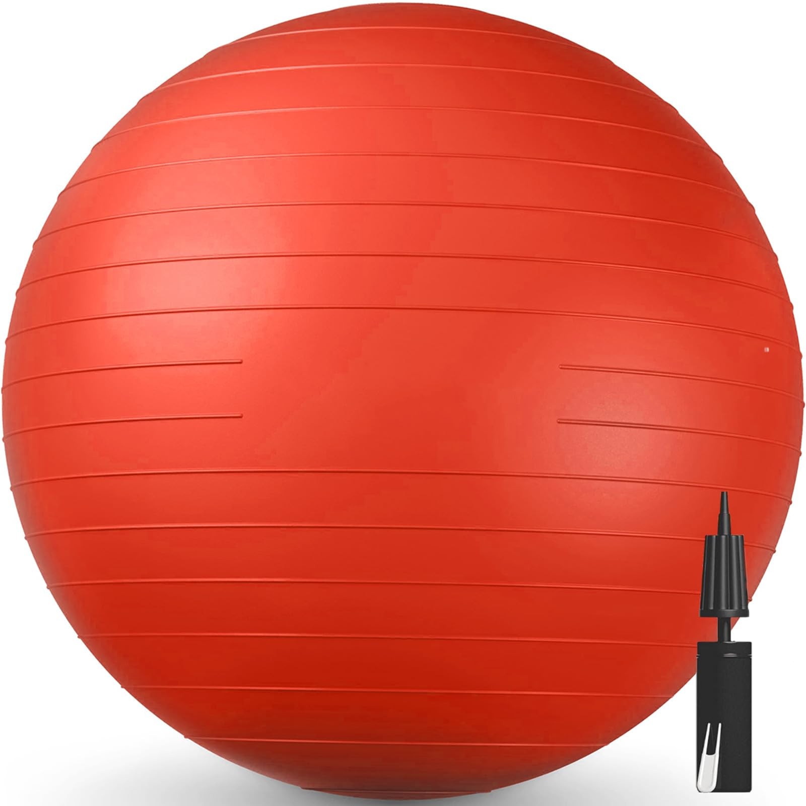 Exercise & Pilates Yoga Ball Anti-Burst and Slip Resistant - for Fitness, Pre...