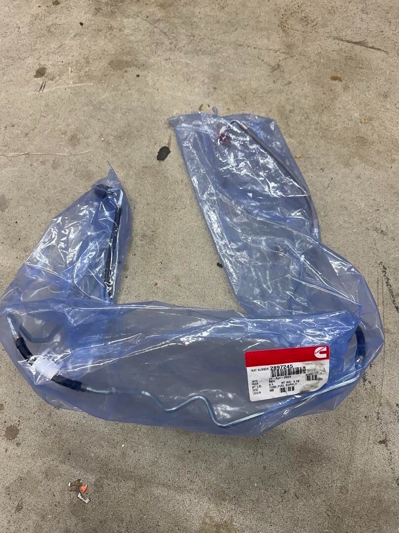 Cummins Fuel Supply Tube 2897245 is used primarily on EPA13 12 liter ISX/QSX en