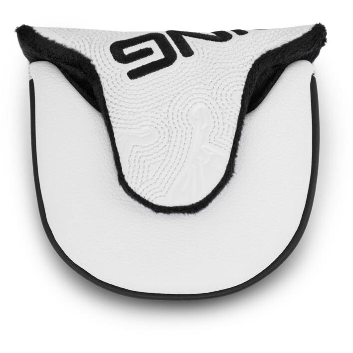 PING Icon Mallet Putter Golf Headcover NEW White Black