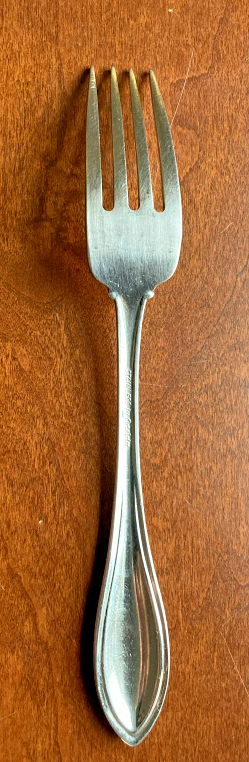 1 VTG ONEIDA ARBOR AMERICAN HARMONY Stainless 7-1/4" Dinner Fork EUC