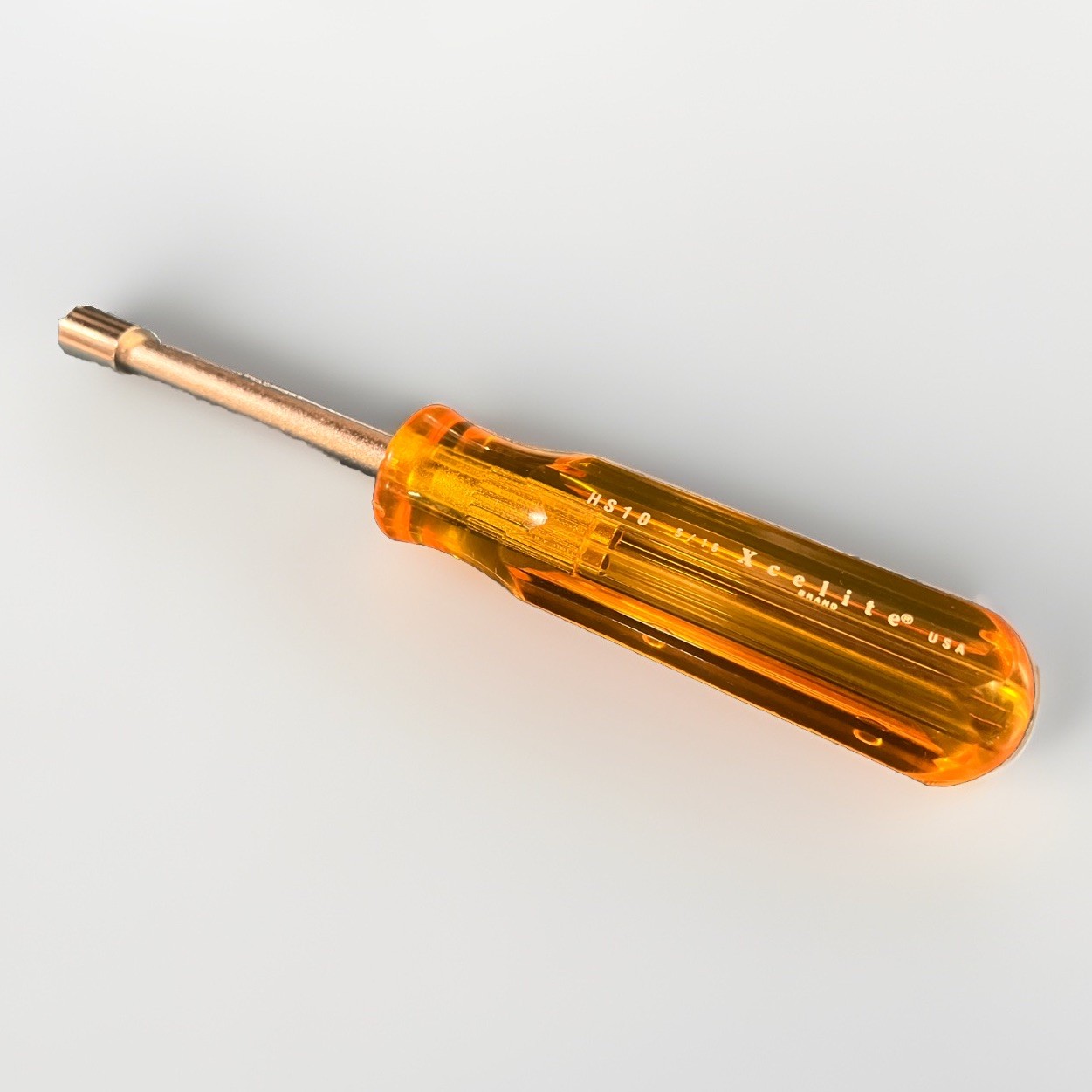 XCELITE Tools SAE MODEL HS10 NUTDRIVER 5/16" Yellow Handle