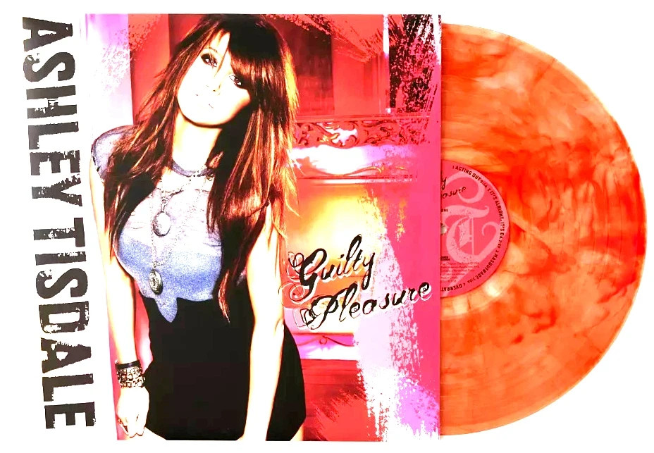 Ashley Tisdale Guilty Pleasure LP SEALED Urban Outfitters LIMITED GARNET MARBLE