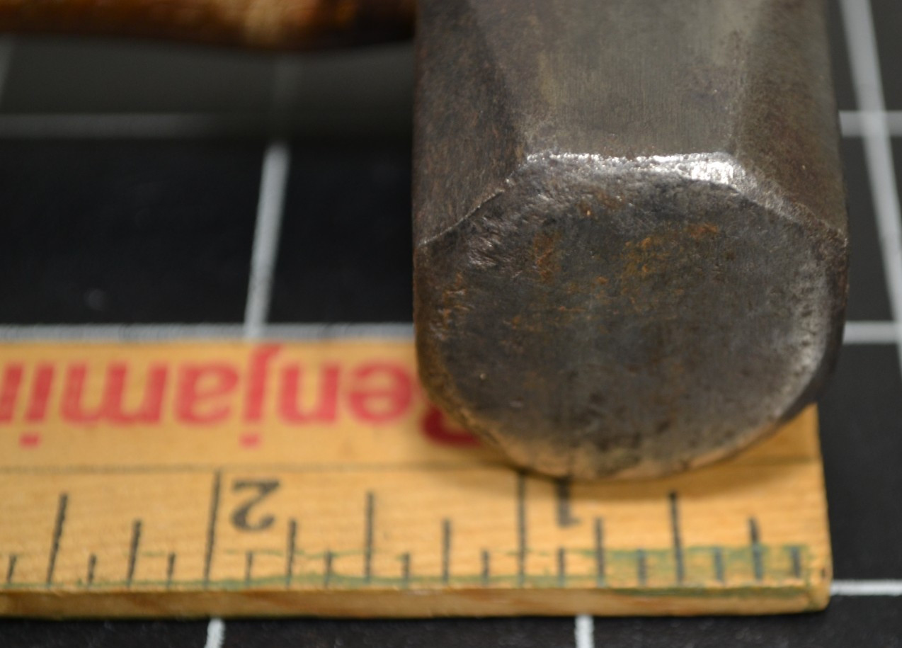 PLUMB - TINNERS' RIVETING HAMMER - 2# - ALL ORIGINAL