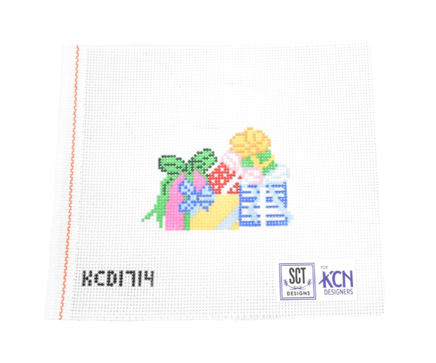 KCN Designers Canvas Mesh Print Stitching Sheet Present Part Canvas KCD1714