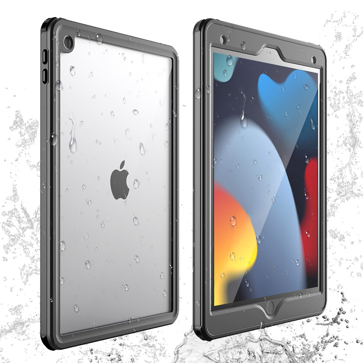 Waterproof Case For iPad 9th/8th/7th Generation 10.2 Shockproof Heavy Duty Cover