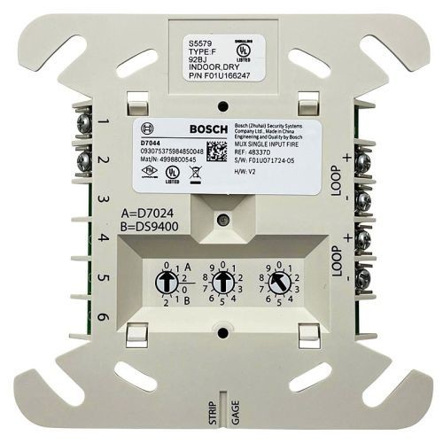 Bosch D7044 Multiplex Single input Module