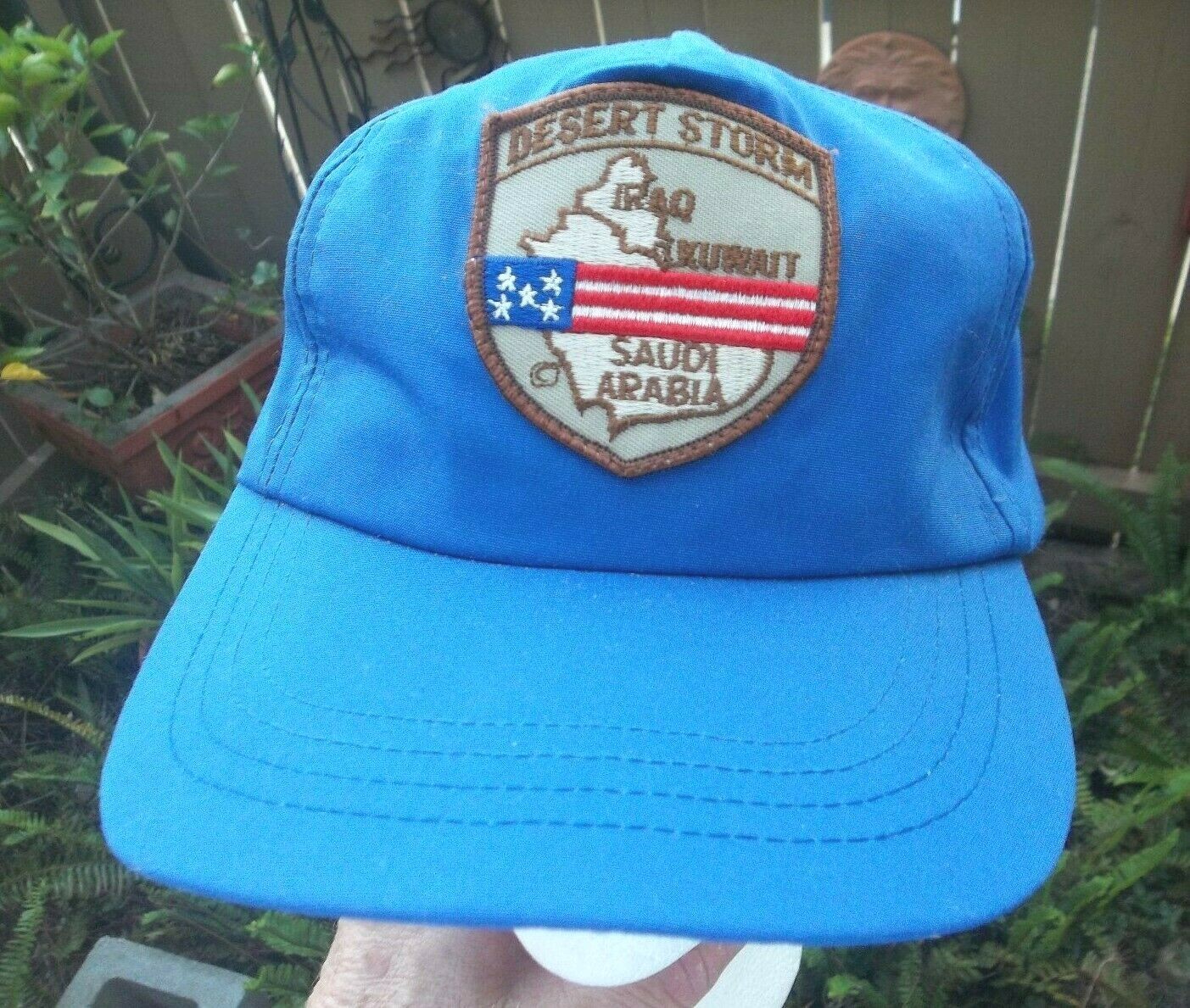 Desert Storm Hat Iraq Kuwait Saudi Arabia Adjustable Cap