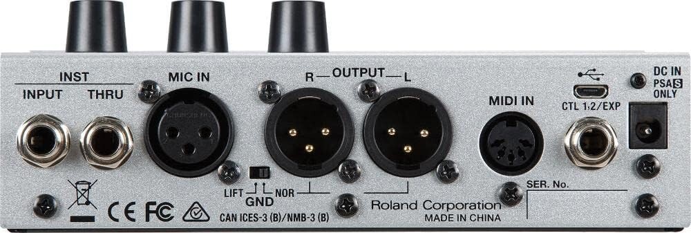 Boss VE-500 Vocal Performer Silver Multi-Effect Vocal Pedal New