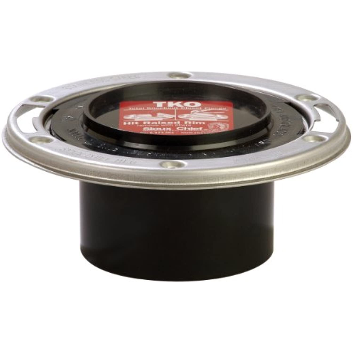 Sioux Chief Mfg 884-ATMPK 4-Inch by 3-Inch Total Knockout Closet Flange