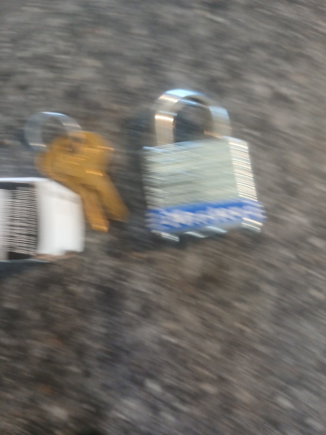 Master Lock 7Ka Padlock, Keyed Alike, Standard Shackle, Rectangular Steel Body,