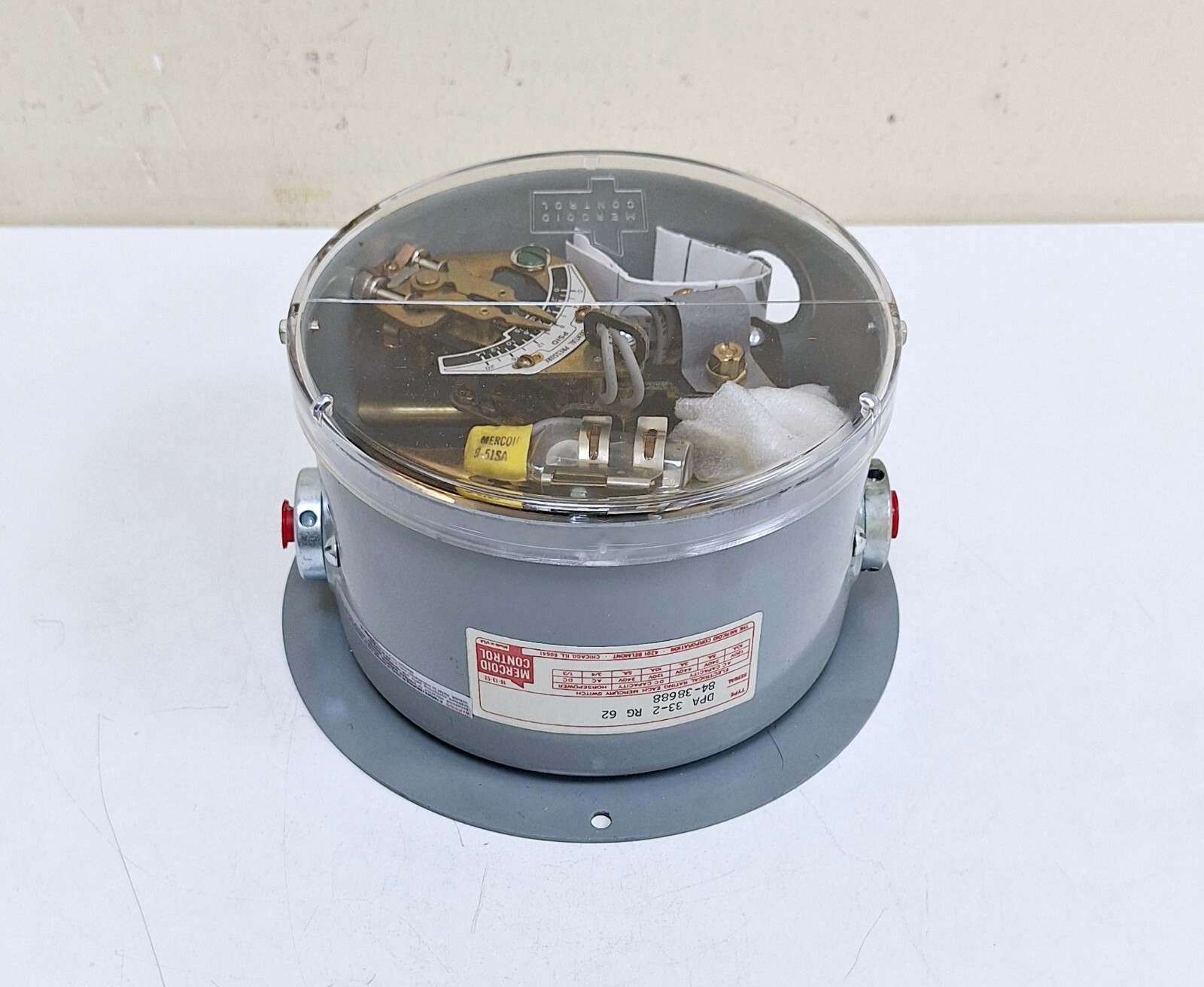 Mercoid DPA 33-2 RG 62 Temperature Switch