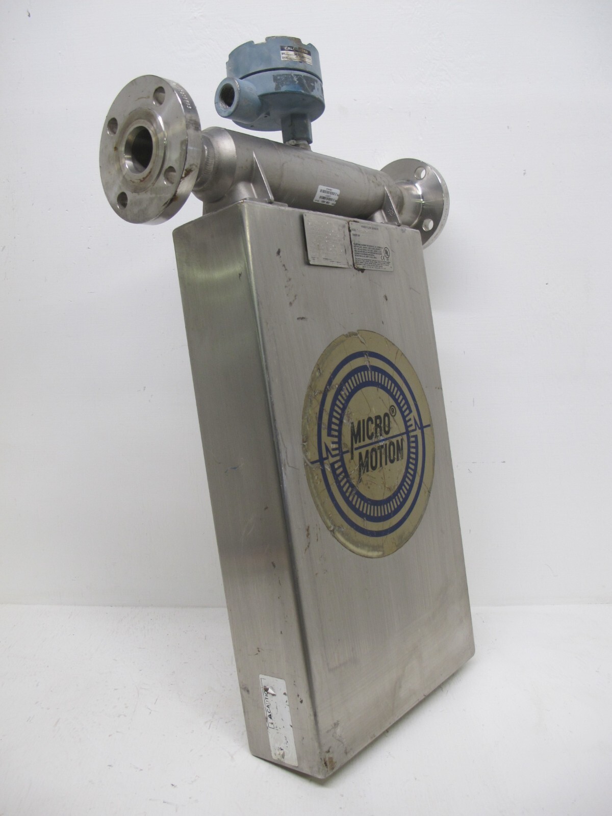 Micro Motion DS150S141SU 1-1/2" Mass Flow Sensor -240 204 Deg C 1500-PSIG 230