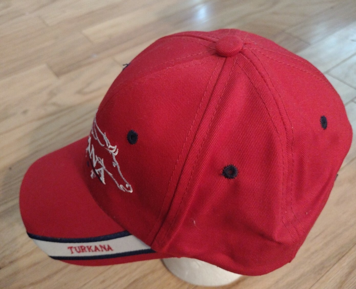 Turkana Golf Hat Red Strapback Adjustable