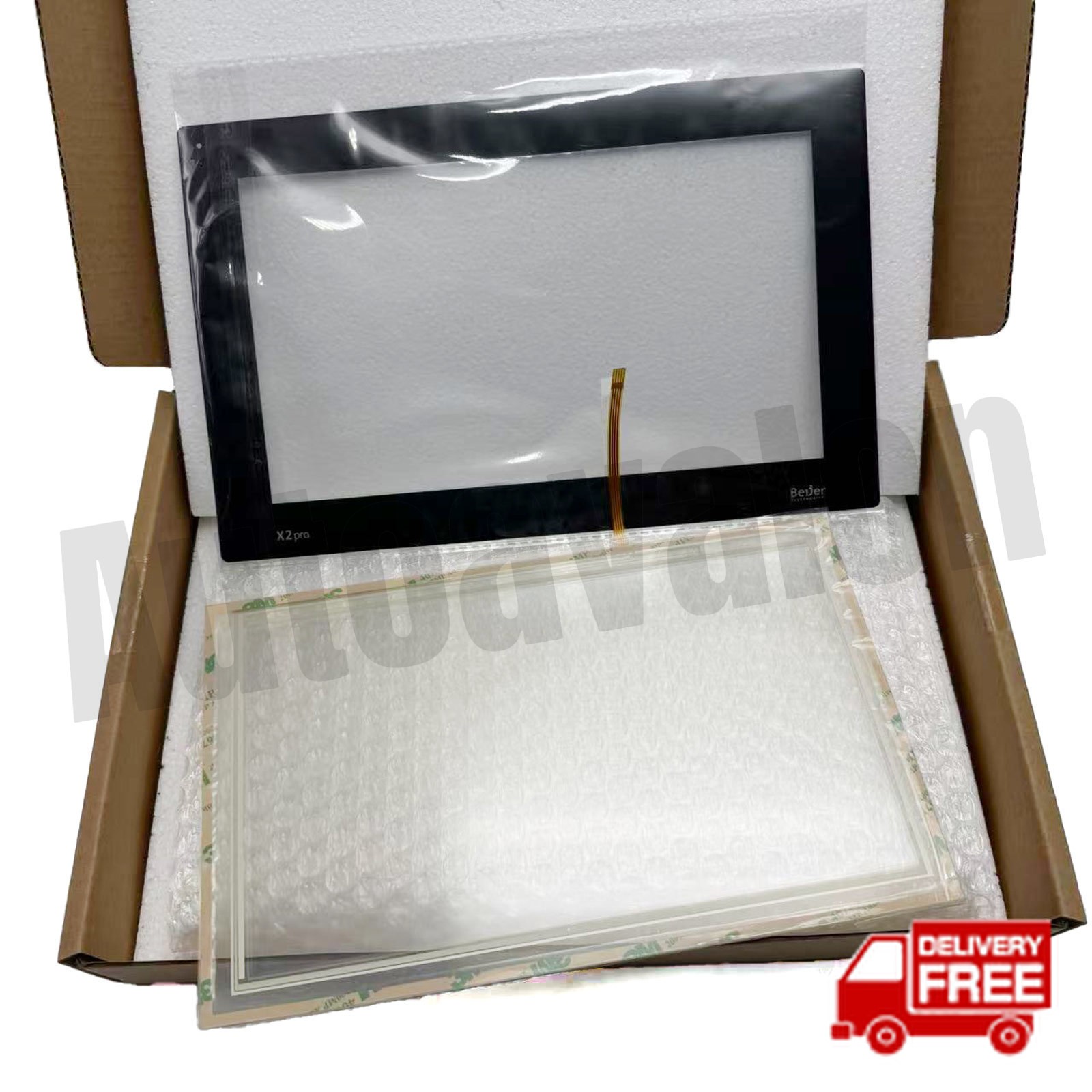 New X2 Pro10-B2 Touch Screen + Glass Overlay Film for Beijer X2pro X2 Pro 10-B2