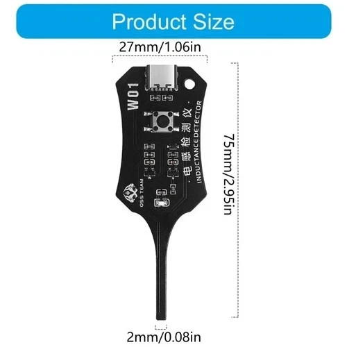 Universal Inductance Tester W01 Inductor Detectors With Compactly Construction